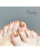 パスリー ネイルアンドケア(Parsley Nail&Care)/フットネイル　ワンカラーネイル