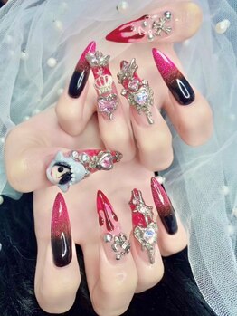 ドール ネイル(Doll Nail)の写真/[SHOKO/HIMENO限定!新規オフ込/甘皮ケア込]スカルプシンプルコ-ス¥8800!美フォルムで自分らしいnailを満喫!