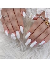 リンドネイル バイ モカ アンド ララ(Lind nail by moca and LaLa)/リボンネイル