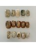 【HAND】定額制ネイル(ケア込み)［ジェルオフ別途1本165円］8800 or 9900円