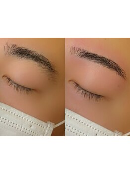 アイブロウメニューがあるサロン