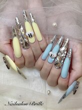 エスフィーネイルサロン ブリーユ(Esfy nailsalon Brille)/ガラスフレンチネイル