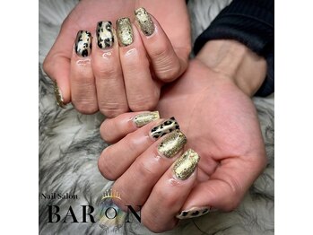 バロン 新宿店(BARON)/レオパードネイル