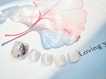 デルマーネイル 湘南台(Del Mar Nail)/２月フット定額デザイン