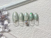 セプトネイルアンドプラス(SEPT NAIL & PLUS)/５月大人かわいいサンプル￥7150