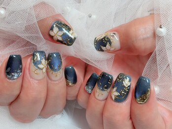 メルネイル(MELL-NAIL)の写真/綺麗め◎美しい指先に*大人女性も納得の丁寧なカウンセリング×技術力♪◎持込みOK◎朝9時~夜22時まで営業