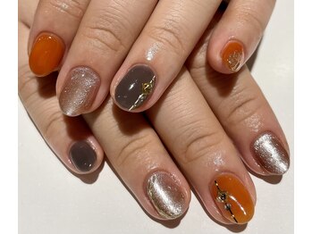 カラン 焼津店(CALIN)/テラコッタショートネイル