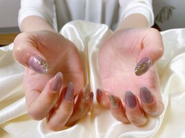 11月定額A アクセサリーネイル