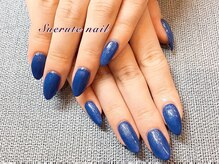 スエルテ ネイルサロン 北千住店/鮮やかマグネットネイル ¥7000