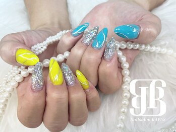 ネイルサロンレイアス(RAYAS)/蛍光ネイル