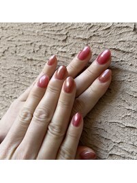 マロンマグネットネイル