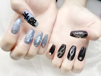 モルフォネイル(Morpho nail)/持ち込みデザイン
