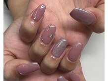 ペッシュブルーム 梅田(Peche Bloom)/チークネイル/リボンネイル