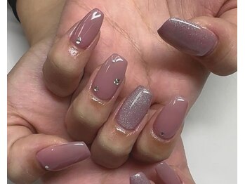 ペッシュブルーム 梅田(Peche Bloom)/チークネイル/リボンネイル