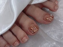 ラト ファムエオム(LATO femme et homme)/フット2本アート＋ラメ