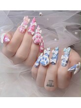 ゴテかわ(GOTE KAWA)/3Dネイル、可愛いネイル