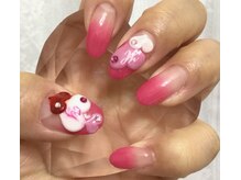 ネイルサロン ローズ(Nail Salon Rose)の雰囲気（いつでも可愛く大人気なハートネイル(^з^)-☆）