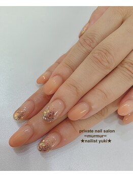 プライベート ネイルサロン マーマ(murmur)/ラメホロネイル