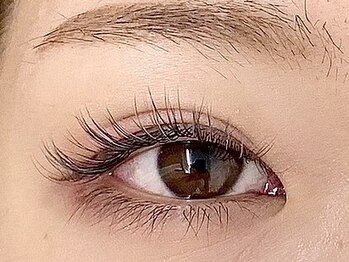 ミニョンアイラッシュデザインサロン 北花田店/フラットマットラッシュ カラー