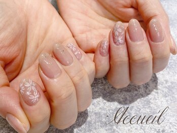 アクイユ 銀座店(ACCUEIL)/桜ネイル