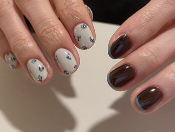 水彩画っぽnail◯