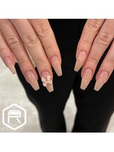 レディスペネイル ノウラ 名駅店(Redispe nail NouRa)/ちゅるちゅるリボンネイル