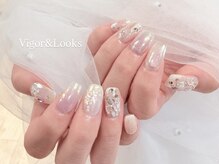 ヴィガー アンド ルックス 白金 目黒(Vigor&Looks)の雰囲気（ニュアンスネイルのデザインが豊富【定額/パラジェル/オフィス】）