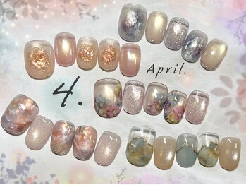トレス ネイルサロン(3.tres.Nail Salon)/☆★今月の最旬デザイン★☆