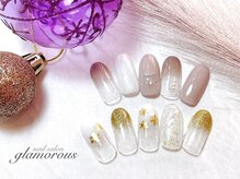 ネイルグラマラス 西新井店/《パラジェル》上品シンプル