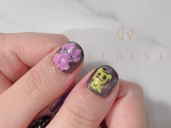 リーベスト 心斎橋(REBEST)/3Dパーツネイル