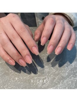 リッシュ(RICHE)/新色ちゅるんワンカラーネイル