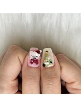 プリュム(Plume)/3D/推しネイル/キャラクター