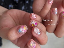 煌きゅんジュエリーネイル