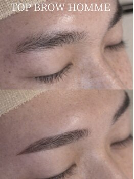 トップ ブロウ オム(TOP BROW HOMME)の写真/《メンズ眉毛特化型サロン》メンズも眉毛を整える時代です！