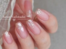 トレンドのワンホンネイルから上品シンプルまで♪肌馴染みカラーならSaran Nailstudioにおまかせ!