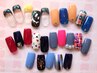 【nailBee】◆毎月変わる♪定額アートコース￥4990