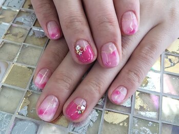 ネイルエルーシェ 立川店(Nail Ercher)/マーブルネイル