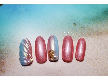 ビューティーアンドライフ オリビア(Beauty&Life Olivia)/マメーイドネイル