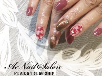エーネイルサロン プラーカ本店(A-Nail Salon)/フラワーネイル