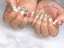 アン ジョーヌドラゴ/【自爪ネイル】クリスマスネイル