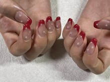 モグネイル(Mogunail)/フレンチパールネイル/やり放題