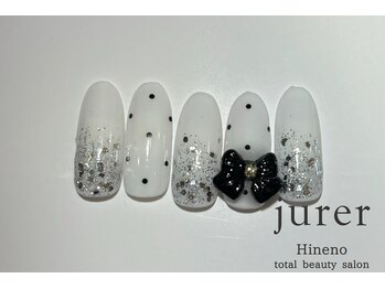 ネイルアンドアイラッシュデザインサロン ジュレ 日根野店/定額コース6600円