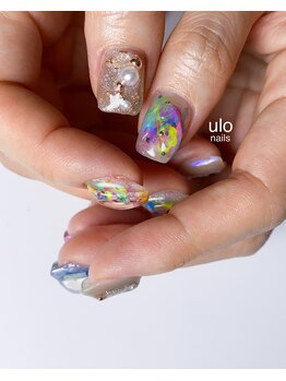 ウロネイルズ(ulo nails)/サイケデリックネイル