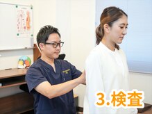 川西アクシス整体院(川西AXIS整体院)/3.検査で不調の原因を特定