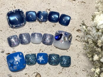 アメリ ネイル(Ameri nail)/定額フットネイル￥8800