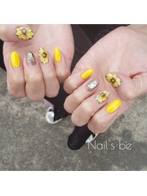 ネイルズ ビー 南昭和町本店(Nail's be)/お花ネイル