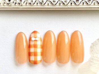 ヒトミネイルズ(Hitomi Nails)の写真/【高田駅7分】初回オフ無料/うる艶美爪ワンカラー¥4980☆定額ネイルあり！手元をとびきり可愛く華やかに♪