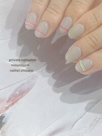 シンプルネイル