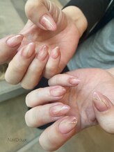 ネイル ドゥ 岡山駅前店(Nail Doux)/ふんわりニュアンスネイル