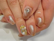 クォーターリゾートネイル(QUARTER RESORT nail)/マグネットネイル☆